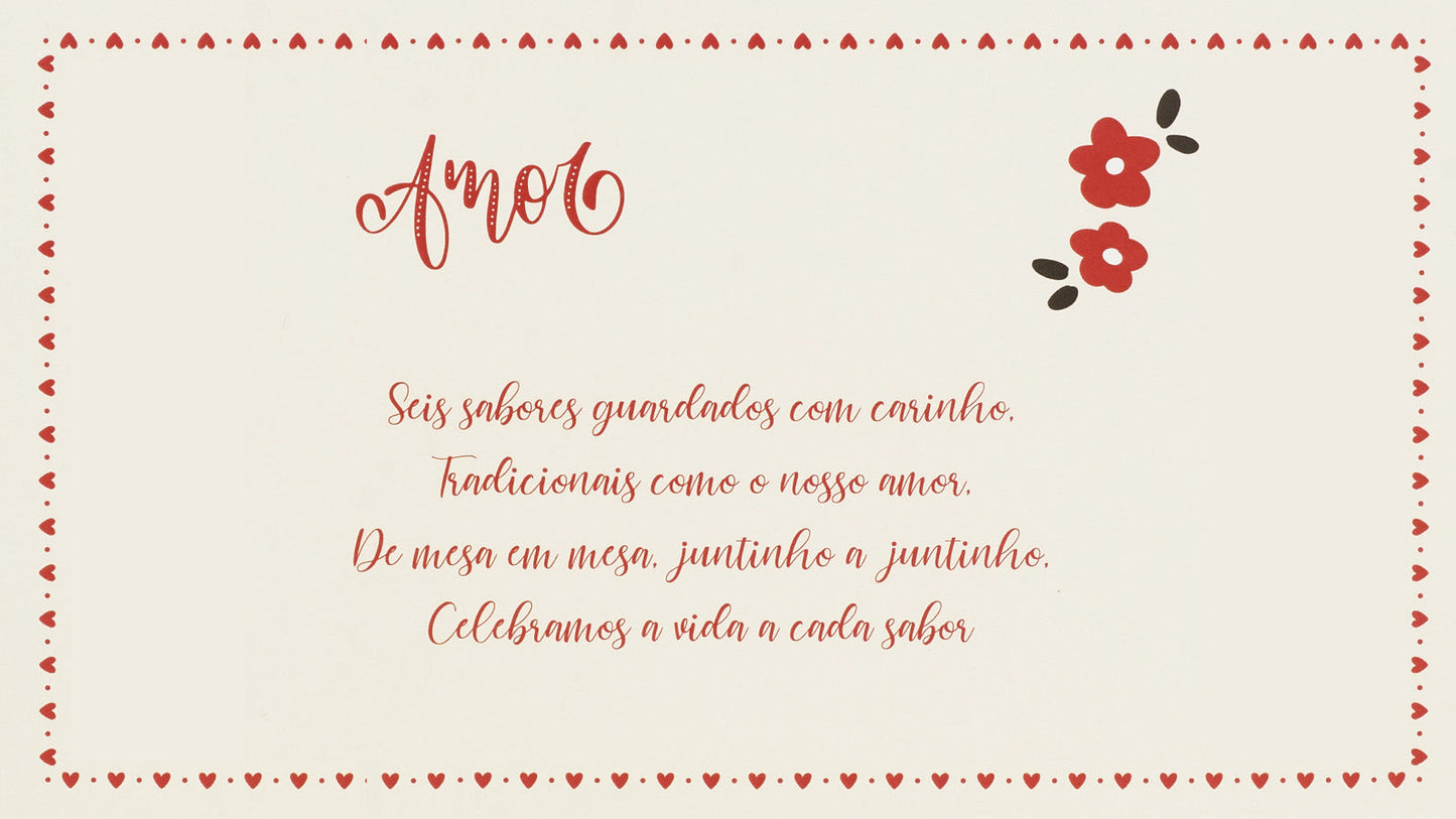 Quando o Amor se Borda: Presentes Gourmet para celebrar a dois o AMOR e tradição de Portugal