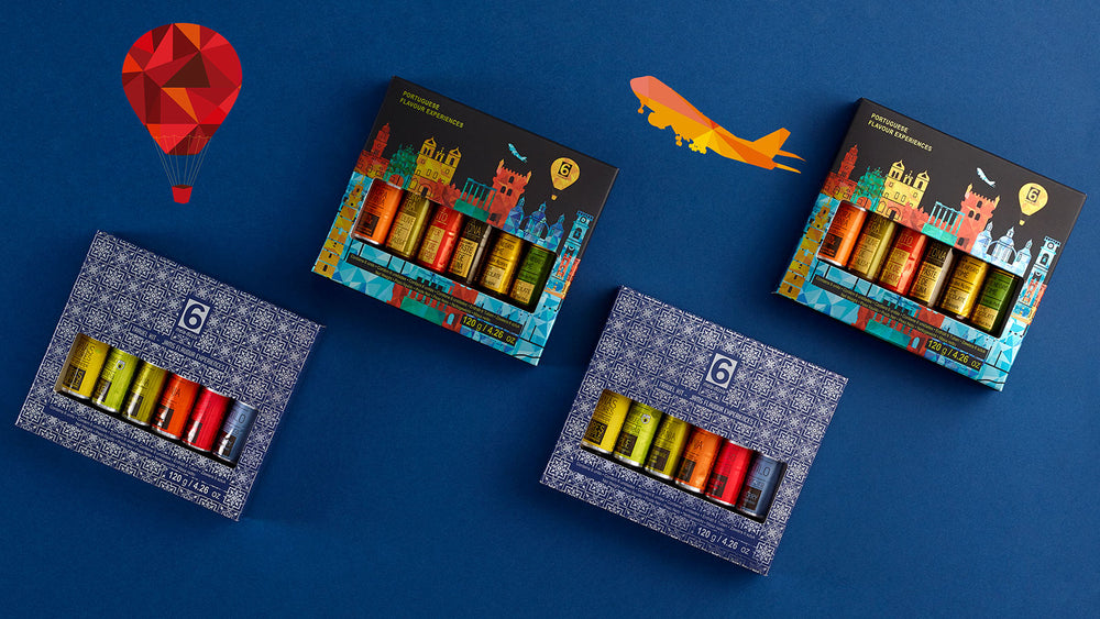O melhor Souvenir: Experiências de sabores Portugueses! Travel Kits meia.dúzia® 