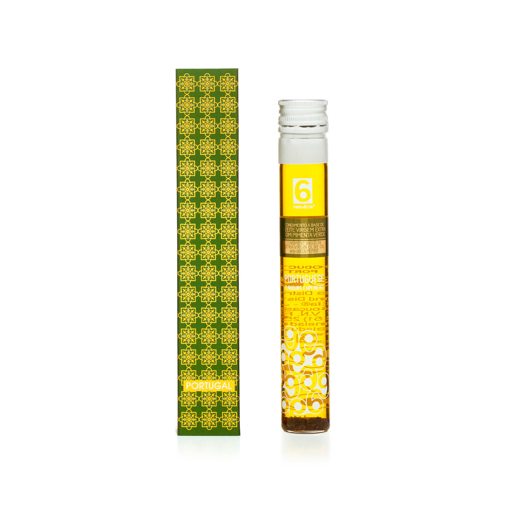 Huile d’Olive Vierge Extra à la Poivre Vert