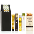Coffret Expérience du Portugal : Huile d’Olive Vierge Extra + Tartinade d’Olives Galega + Crackers à l’Ail et à l’Origan