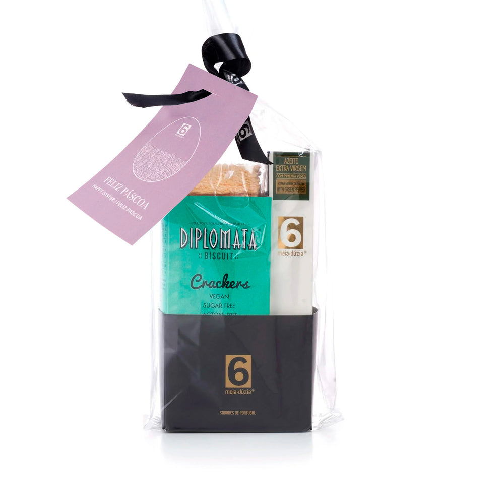 
                  
                    Box Experiência: Azeite de Portugal + Pasta de Azeitona + Crackers | Edição Páscoa
                  
                