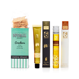
                  
                    Box Experiência: Pasta de Azeitona + Azeite + Crackers | Presente Para a Mãe
                  
                