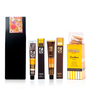 
                  
                    Boîte Expérience n. 9 - Confiture + Chocolat + Crackers | Édition de Noël
                  
                