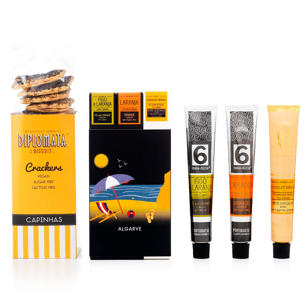Box Experiência: PACK 3 Algarve + Crackers Papoila