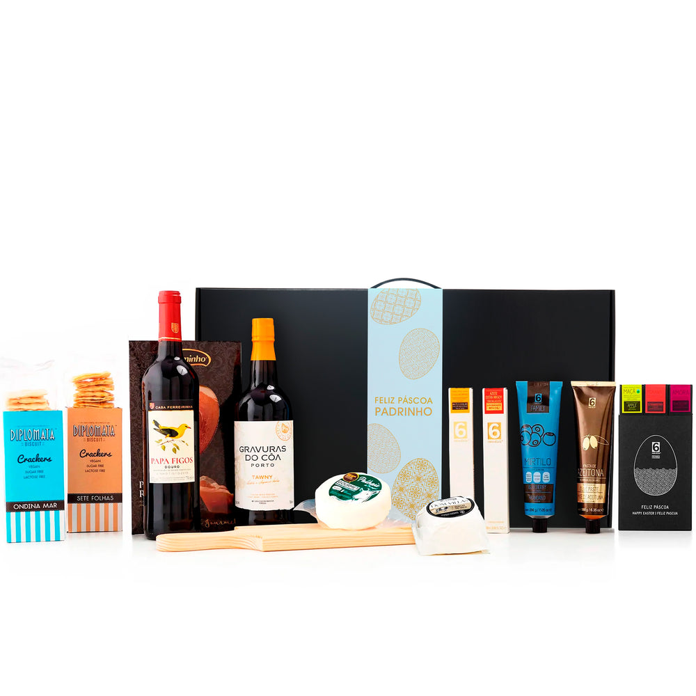 
                  
                    Cabaz Luxury da Páscoa | Experiência de Sabores de Portugal
                  
                