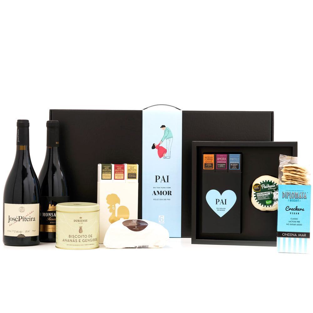 Cabaz Gourmet Luxury - Especial para o Pai | Da Tua Filha