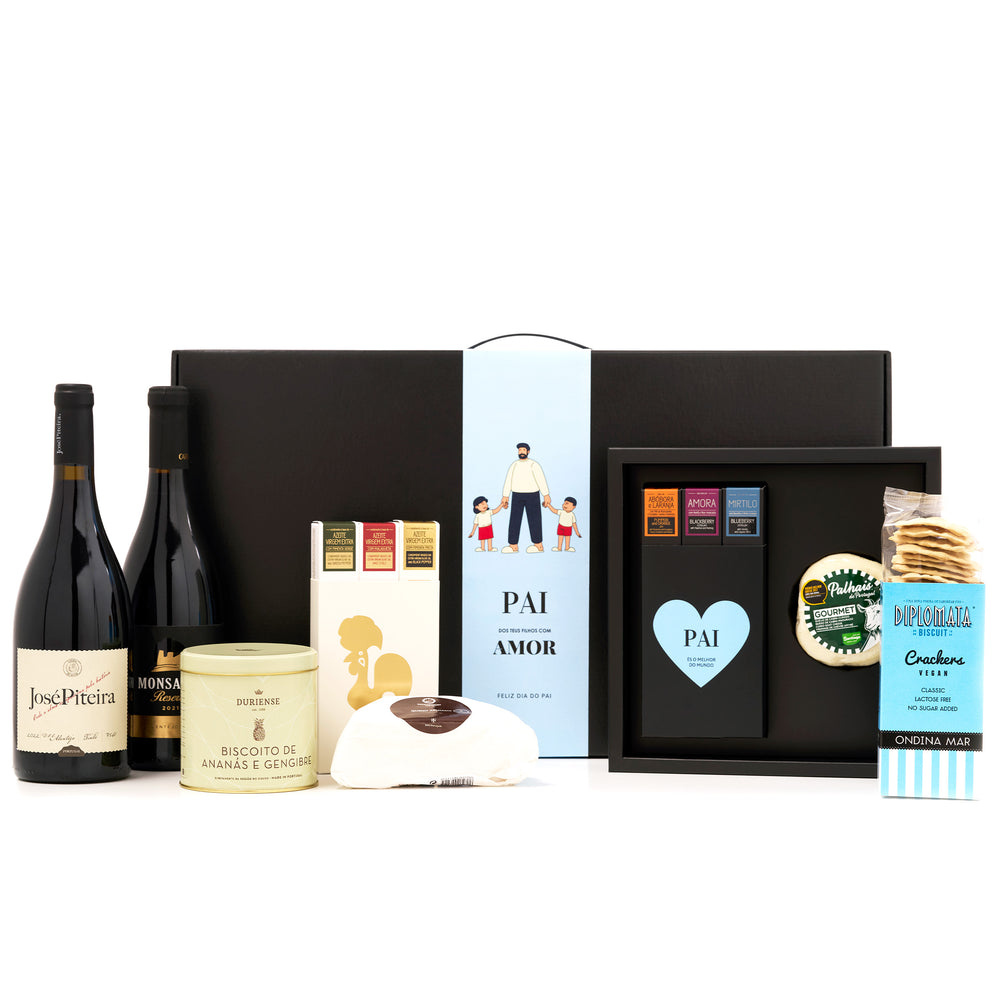 Cabaz Gourmet Luxury - Especial para o Pai | Dos Teus Filhos