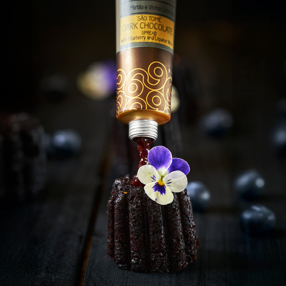 
                  
                    Crème de Chocolat Noir de São Tomé aux Myrtilles et au Vin Liquoreux
                  
                