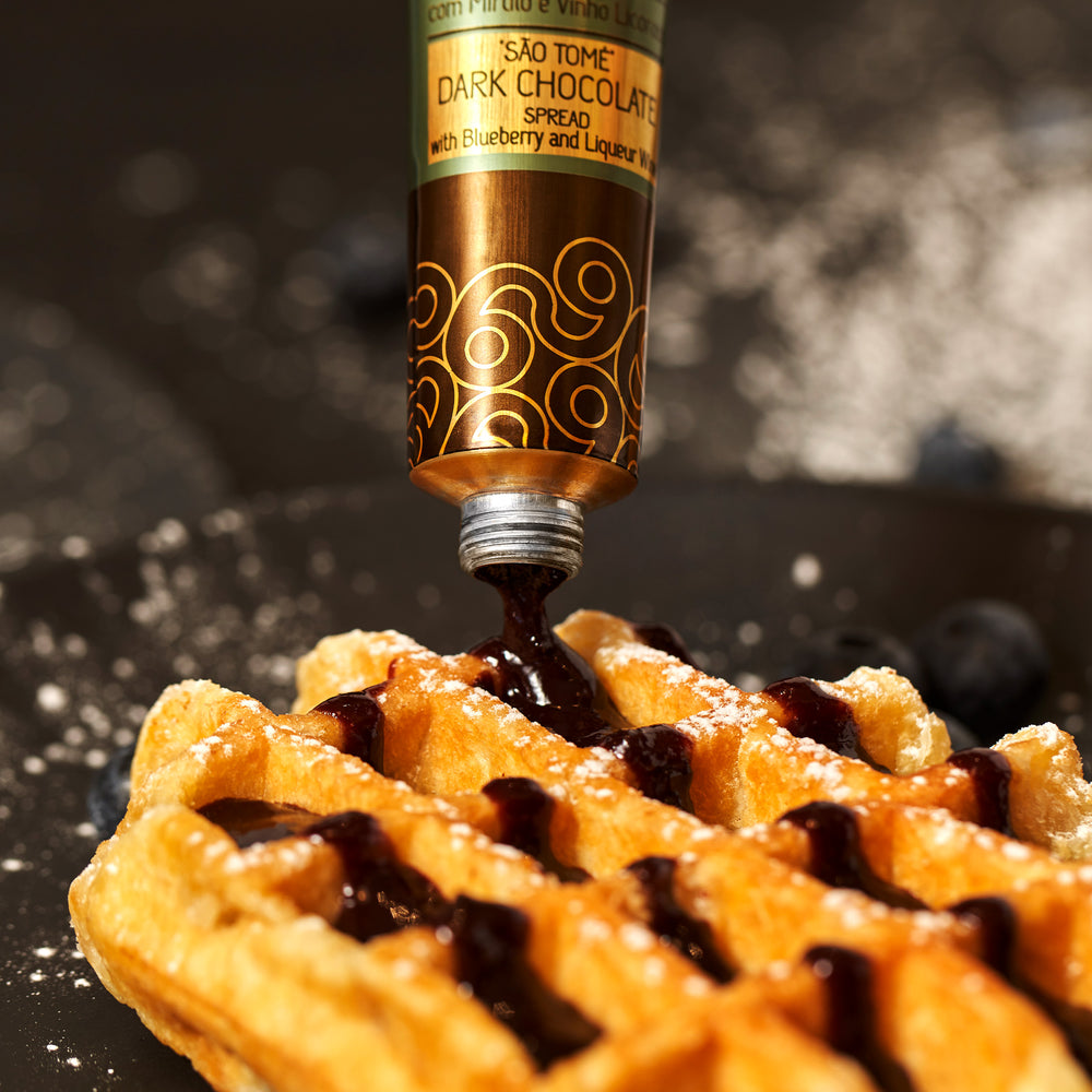 
                  
                    Crème de Chocolat Noir de São Tomé aux Myrtilles et au Vin Liquoreux
                  
                