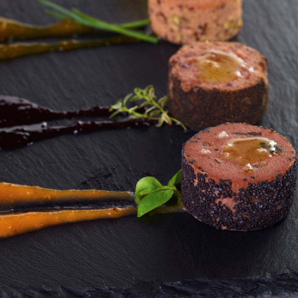 
                  
                    fois-gras com topping de compota de figo da meia.dúzia®
                  
                
