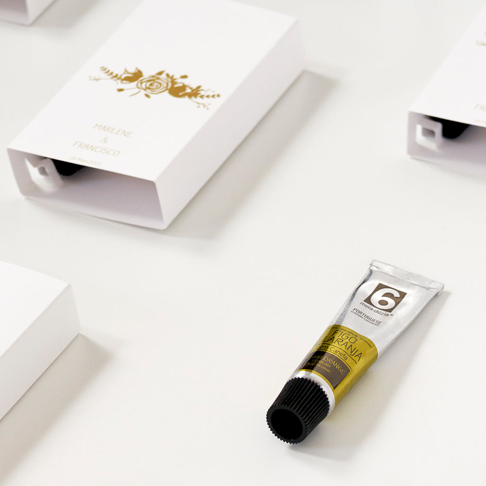 
                  
                    Mini Doce de Fruta - Lembrança de Casamento Personalizada
                  
                