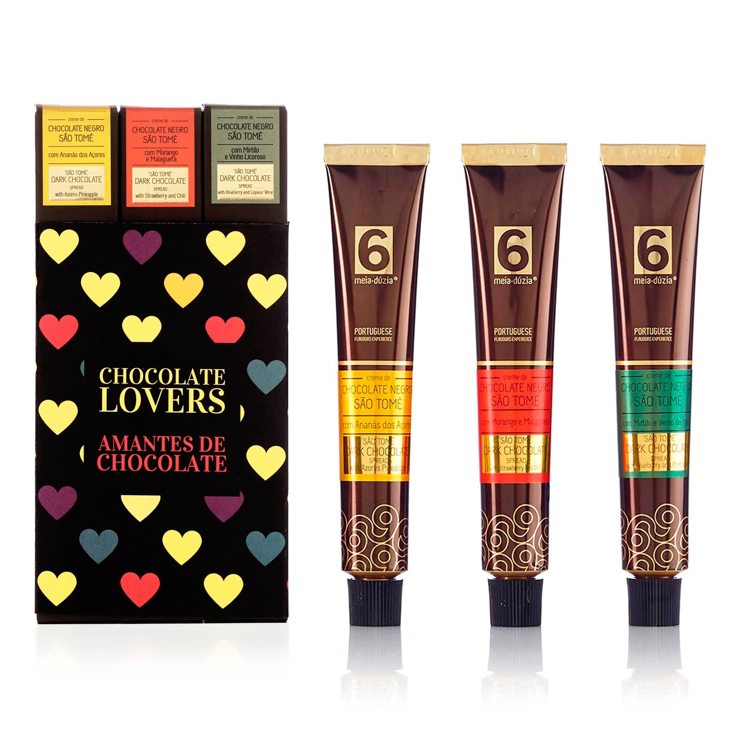 PACK 3 Chocolate Lovers Amantes de Chocolates PACK 3 Amantes de Chocolate | Prenda Dia dos Namorados | São Valentim