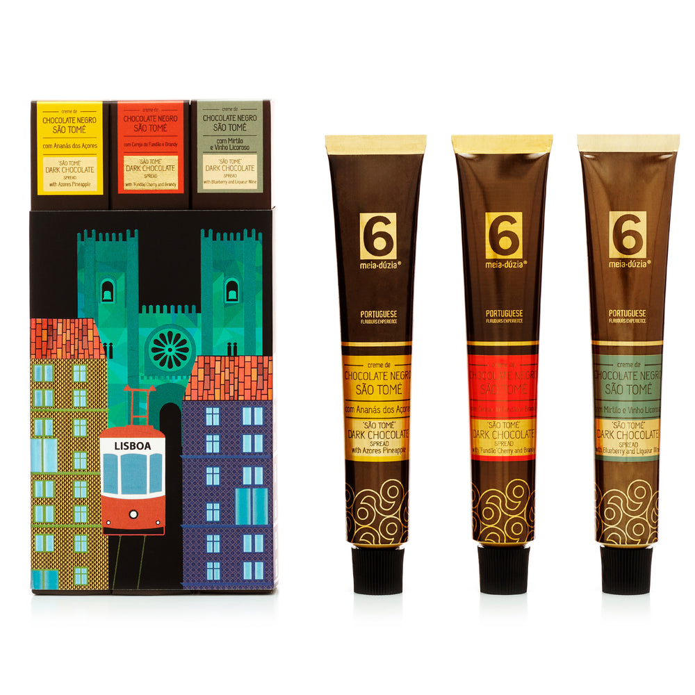 PACK 3 Chocolates - Souvenir de Lisboa - Presente de Portugal