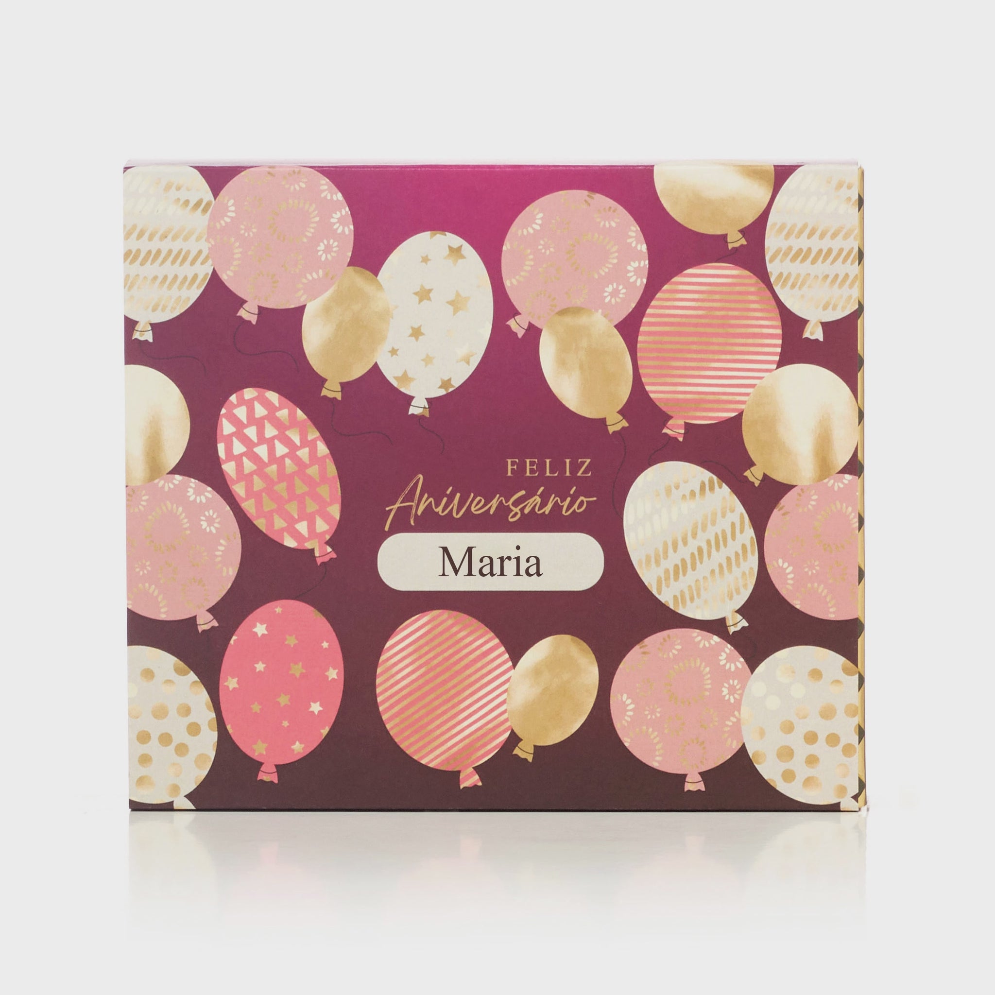 Kit 6 Chocolates | Presente de Aniversário Personalizável. Sabores de Portugal num presente de aniversário gourmet que todos amam receber. meia.dúzia® Sabores de Portugal, prendas de aniversário gourmet