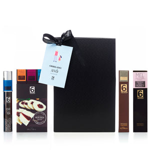 
                  
                    Box Experiência Dia do Pai: PACK3 Doces + Chocolate + Mel + Chá Aromático | Obrigado Avô
                  
                