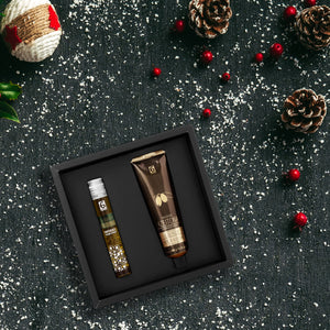 
                  
                    Coffret Gastronomique n.13: Pâte d'Olives Noires du Douro + Huile d'Olive - Spécial Noël
                  
                